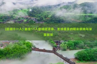 (巅峰十一人) 最佳11人巅峰邀请赛，足球盛宴的精彩瞬间与深度解析